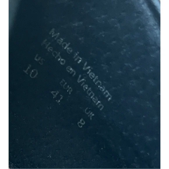 Aldo Black Leather Kitten Heels – Size 10 | Classic Pumps - Picture 12 of 13